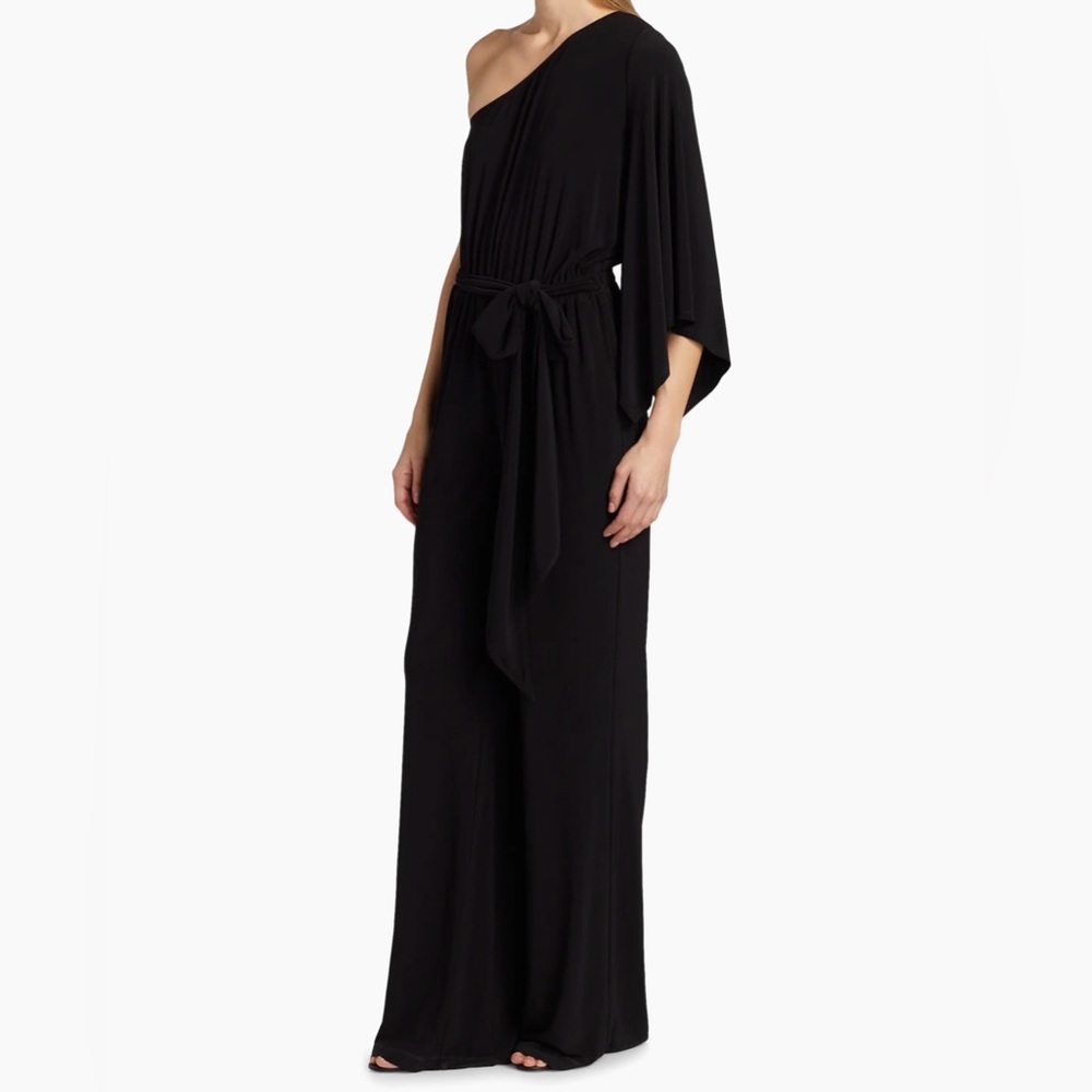 Ramy Brook Black Wide-Leg Jumpsuit - Picture 8 of 11